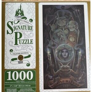 Disney Parks Signature Puzzle Haunted Mansion 50th Anniversary - 1000 Pieces NIB